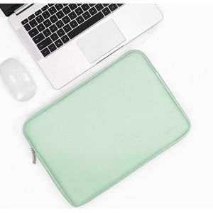 BAONA BN-Q001 PU lederen laptoptas  kleur: munt groen  maat: 13/13.3 / 14 inch