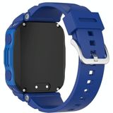 Voor Huawei Kids Watch 4x siliconen vervangende riem horlogeband met demontage tools  one size (blauw)