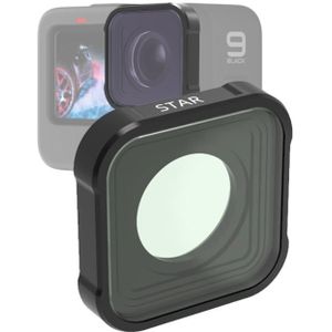 JSR KB Serie Star Effect Lens Filter voor GoPro HERO9 Zwart