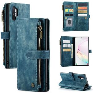 Voor Samsung Galaxy Note10 + Caseme-C30 PU + TPU Multifunctionele Horizontale Flip Lederen Case met Houder & Card Slot & Portemonnee & Zipper Pocket