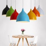 YWXLight restaurant kroonluchter eenvoudige moderne single-head eettafel lamp Fashion gangpad woonkamer Bar (wit)