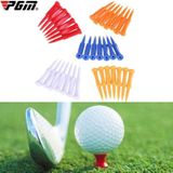 60 stks PGM QT012 Golf Lint Naald Golf Plastic Bal Tee  Willekeurige Kleur Levering  Specificatie: 51mm