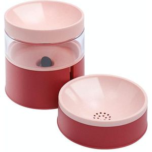 DT331 Automatische Feeder Pet Bowl verhoogd Hoog Bescherm Hals Water Dispenser Dual-Purpose Food Bowl