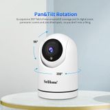 SriHome SH042 2.0MP 1080P HD AI WiFi Pan-tilt bewakingscamera (AU-stekker)