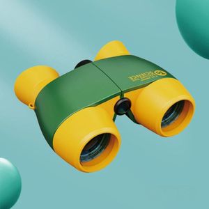 HD-oogbescherming Outdoor draagbare verrekijker voor kinderen (Jungle Green)