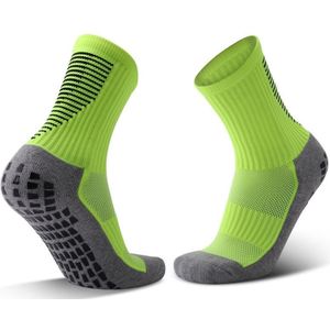 Volwassen dikke handdoek voetbal sokken antislip slijtvaste buis sokken  grootte: gratis grootte