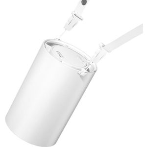 N1 Mini Draagbare USB Leafless Hanging Neck Fan (White)