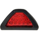 12-LED rood licht Achterstaart waarschuwing remlicht voor DC 12V Auto's