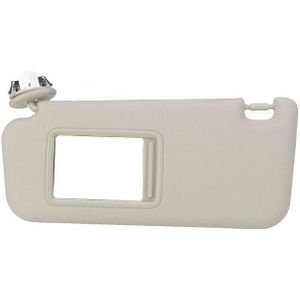 Bestuurdersstoel zonneklep met Mirro geschikt voor Toyota RAV4 2006-2009 (Beige)