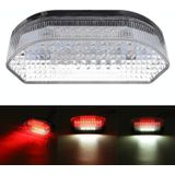 MK-285 Motorfiets LED Achterlicht Plaatlicht (zonder transparante dekking)