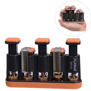 Instelbaar bereik vinger Palm uitoefenaar multi vinger spanner gitaar Piano Trainer MFX5(Orange)