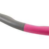 1.2kg 6-sectie zware Fitness verwisselbare spons schuim Massage hoelahoep voor Adult(Magenta)