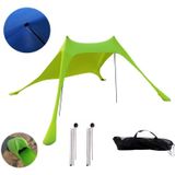 Outdoor Beach Lycra Canopy Camping Tent Sunshade Fishing Tent  Size: 300x300x200cm(Green)