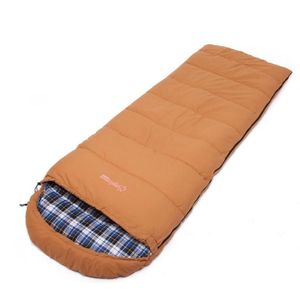 CHANODUG FX-8309 Camping Warm Envelop Style Sleeping Bag(Khaki)