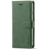 Voor iPhone 7 / 8 Forwenw F1 Serie Matte Sterke Magnetisme Horizontale Flip Lederen case met Holder & Card Slots & Wallet & Photo Frame(Groen)