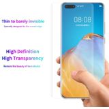 For Huawei P40 Pro 2 PCS ENKAY Hat-Prince 3D Full Screen PET Curved Hot Bending HD Screen Protector Soft Film(Transparent)