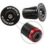 8 PCS MEROCA Mountain Bike Uitbreiding Lock Bar Plug Road Bike Fiets bar plug end cover  kleur: groen