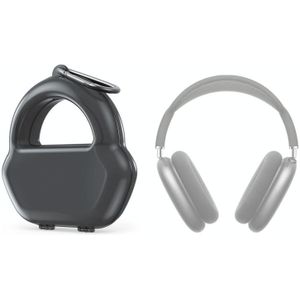 Headset anti-druk en krasbestendigheid beschermende cover opbergtas voor Apple Airpods Max (zwart)