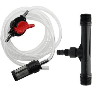 Venturi Fertilizer Applicator 1 inch Meststof en Filter Straw Kit met 1 Inch Connector Jet