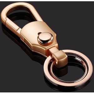 JOBON ZB-098 auto sleutelhanger mannen taille holding sleutelhanger ring (goud)