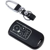 Auto Auto PU leder intelligentie lichtgevend Effect Key Ring beschermhoes voor achtste generatie Accord negende generatie Civic(Black)