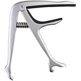 JOYO JCP-02 Guitar Capo Aluminium Alloy Opener Guitar Capo Quick Change Guitar Tuner Clamp Key (Zilver)