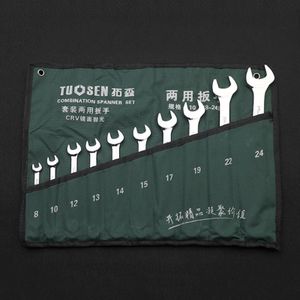 10 In 1 TUOSEN Manual Hardware Tool Opening Plum Blossom Dual-use Wrench Set