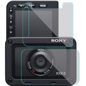 PULUZ front lens en terug LCD display flexibele anti-vingerafdruk AF HD film voor Sony RX0 II