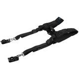 PULUZ Quick Release dubbele Schouderbeugel zachte Pad decompressie schuim schouderband Belt voor DSLR camera