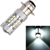 Motorfiets koplampen 250LM 6000K wit H6M/P5D 5W 16LEDs SMD-2835 lampen  DC 12V (wit licht)