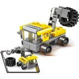 KAZI 16 in 1 Sets DIY Bouw Engineering voertuigen graafmachine Building Blocks compatibele modelstad bouw bakstenen speelgoed  leeftijd: 6 jaar oude boven