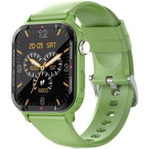 G96 1 85 inch HD Vierkant scherm Robuust Smart Watch Ondersteuning Bluetooth Bellen/Hartslagbewaking/Bloedzuurstofbewaking(Groen)