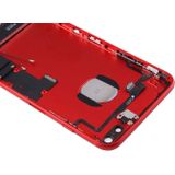 voor de iPhone 7 Plus batterij Back Cover Assembly met de kaart Tray(Red)