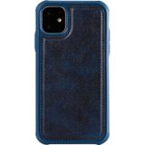 Voor iPhone 11 multifunctioneel afneembaar horizontaal horizontaal lederen tas met kaartsleuven & houder & portemonnee & fotoframe(blauw)