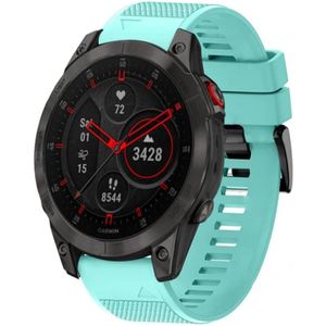 Voor Garmin Epix Gen 2 22 mm siliconen horlogeband met snelle release