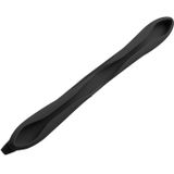 Capacitieve pen siliconen draagbare Case Apple iPad Stylus drop voor Applepencil 1 generatie/2 generatie (zwart)