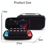 GHKJOK GH1739 EVA Portable Hard Shell Cover Cases voor Nintendo Switch (Zwart)