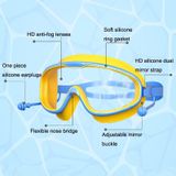 Groot frame waterdichte en anti-vog HD transparante kinderen zwemmen een bril