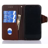 Voor Samsung Galaxy S20 FE / S20 Lite Rivet PU + TPU Horizontale Flip Lederen case met Holder & Card Slots & Wallet(Koffie)