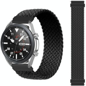 Voor Garmin VivoActive 3 verstelbare nylon gevlochten elasticiteitsvervanging riem horlogeband  maat: 145mm