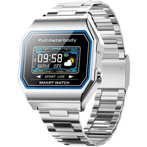 KW18 IP67 0.96 inch stalen horlogeband kleurenscherm Smart horloge