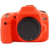 PULUZ Soft Siliconen beschermhoes voor Canon EOS 90D (Rood)