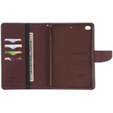 KWIK GOOSPERY FANCY dagboek horizontale Flip lederen case voor iPad mini (2019)  met houder & kaartsleuven & portemonnee (koffie)