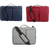 Nylon waterdichte laptoptas met bagage trolley riem  maat: 13.3-14 inch