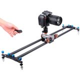 YELANGU L4 Camera 3-wiel Dolly II elektrische Track Slider 3-wiel Video katrol rollen Dolly auto met afstandsbediening voor DSLR / Home DV-camera's GoPro Smartphones Max belasting: 3kg