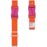 2 STKS Crossbody Verstelbare Telefoon Riem Telefoon Case Camera Tas Lanyard (Oranje)