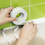 Duurzaam PVC materiaal waterdichte schimmel proof plakband keuken badkamer muur afdichting tape  breedte: 2.2 cm x 3.2 m (wit)