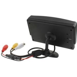 4.3 inch TFT LCD-auto Rearview Monitor met standaard en Sun Shade(Black)