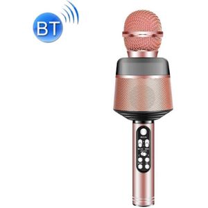 Q008 Draadloze Bluetooth Live-microfoon (ROSE GOUD)