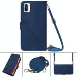 Voor Xiaomi Redmi K40 / K40 PRO / POCO F3 / MI 11I / MI 11X PRO / MI 11X Crossbody 3D In relif gemaakte flip lederen telefoonhoes